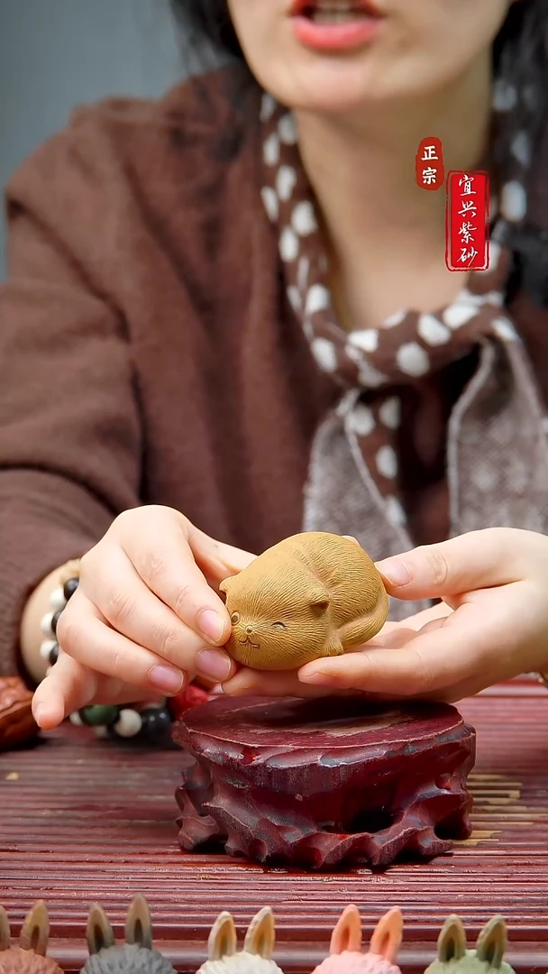紫砂茶宠宜兴紫砂茶宠摆件