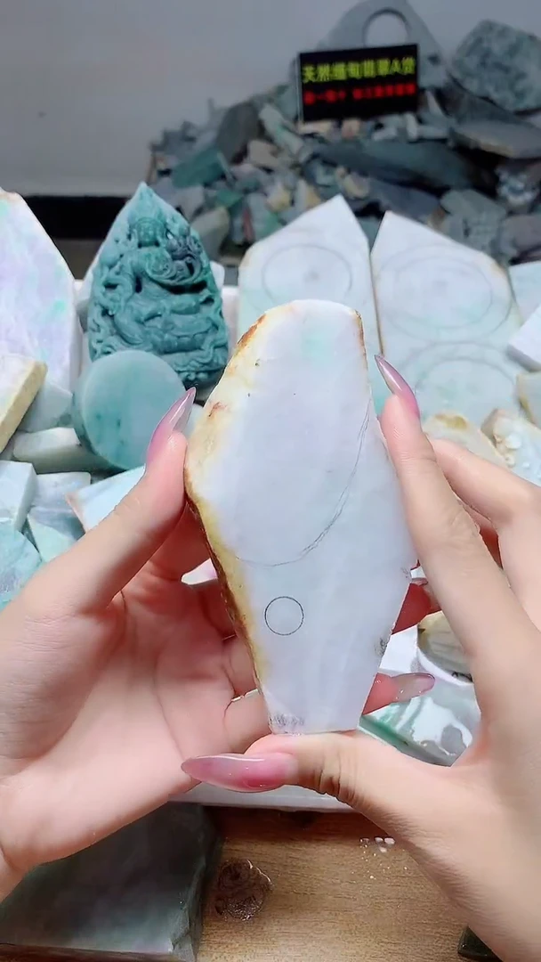 裸石翡翠天然缅甸翡翠A货