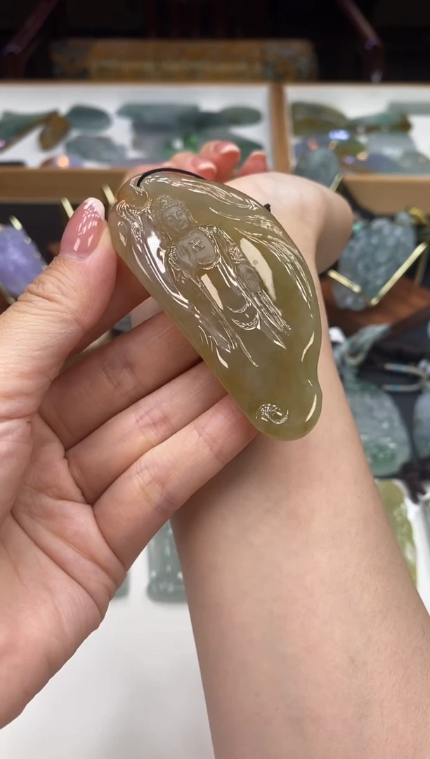 颈饰未镶嵌翡翠阿弥