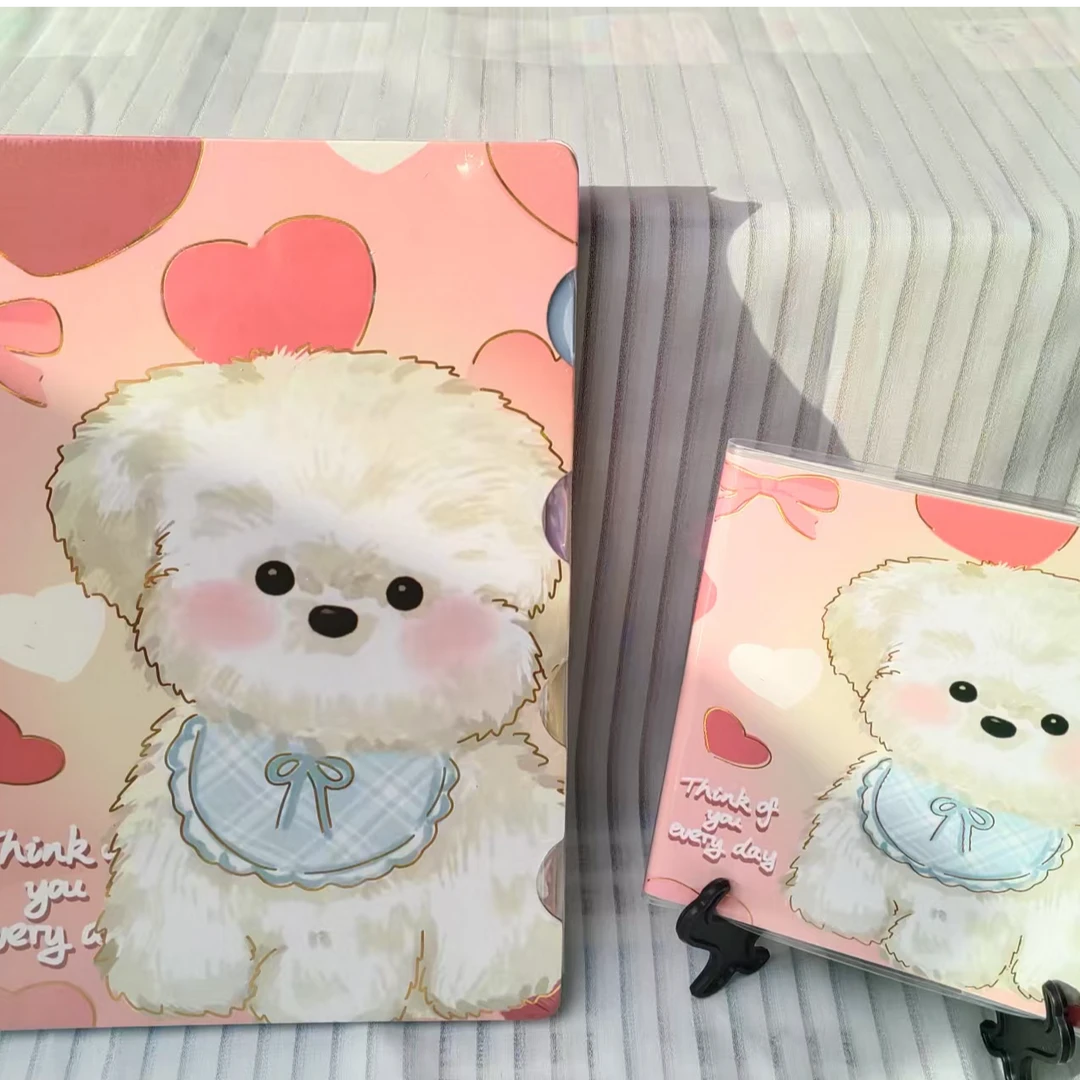 【可爱多】B5大小精装烫金硬壳大本和方方平摊空白本颜值可爱治愈