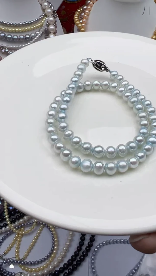 淡水珍珠未镶嵌颈饰1