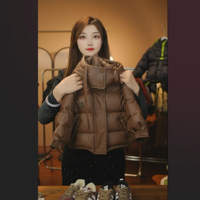 2026冬季新款棉服外套时尚休闲宽松加厚保暖韩版百搭58523