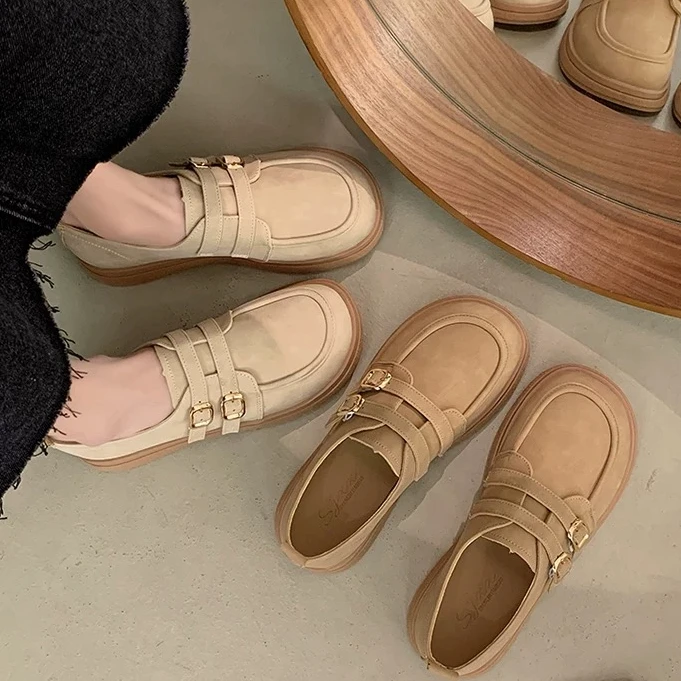 新款软平底舒适春秋网红时尚乐福鞋8A01