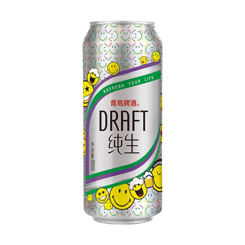 青岛啤酒 8°P纯生啤酒500ml/听