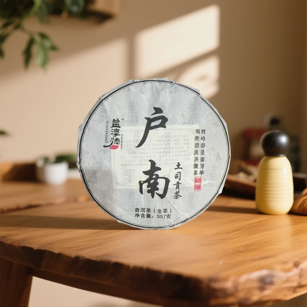 益淳号-户南 司土贡茶  生茶 357克 2023.5.23