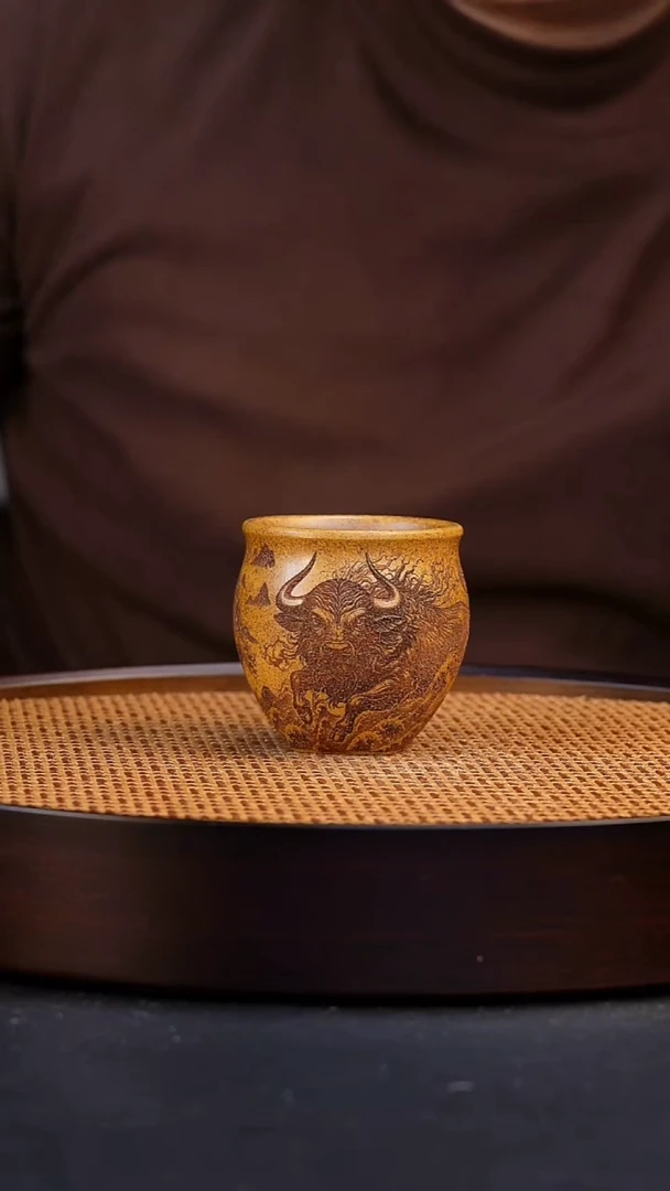 宜兴全手工紫砂杯