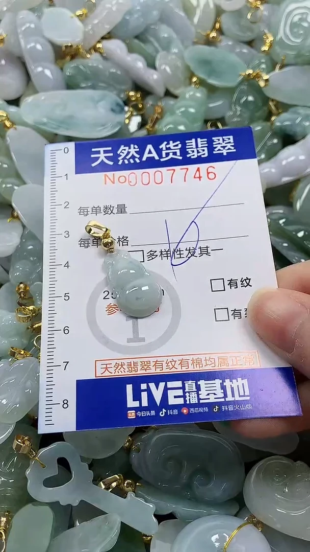 颈饰未镶嵌翡翠纯天然a货翡翠