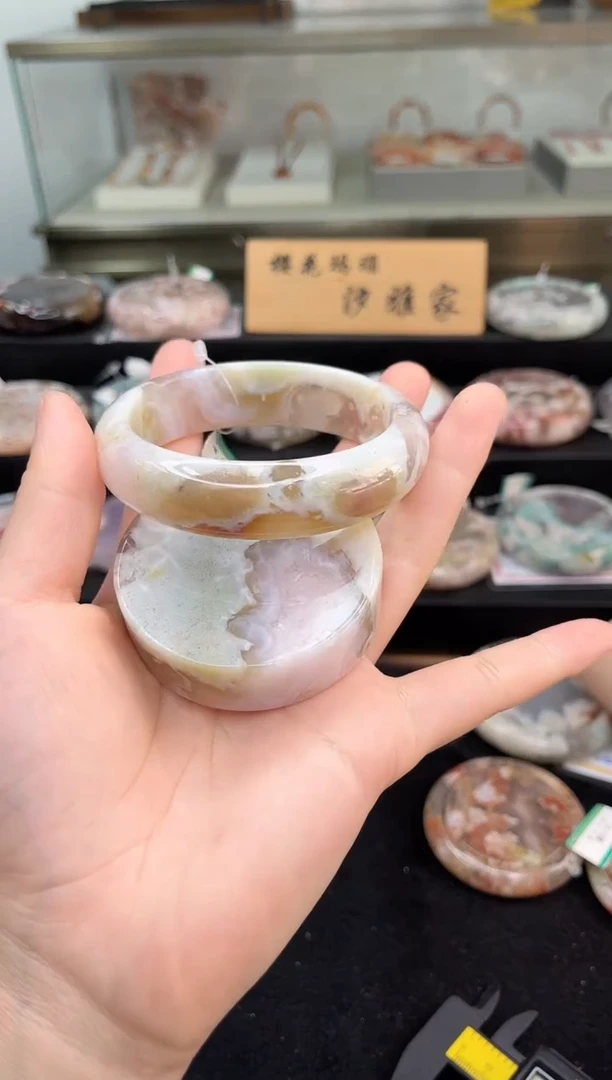 未镶嵌手镯石英质玉61圈口（赠品镯心）6362154