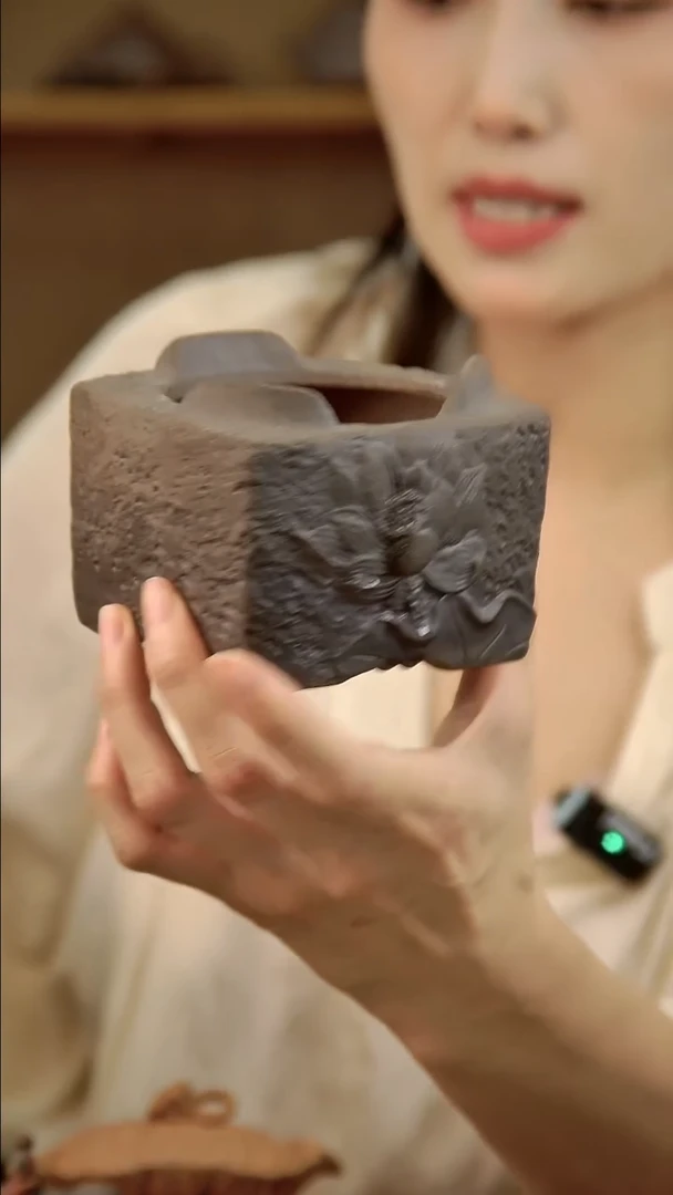 言野手作 岩矿温茶炉