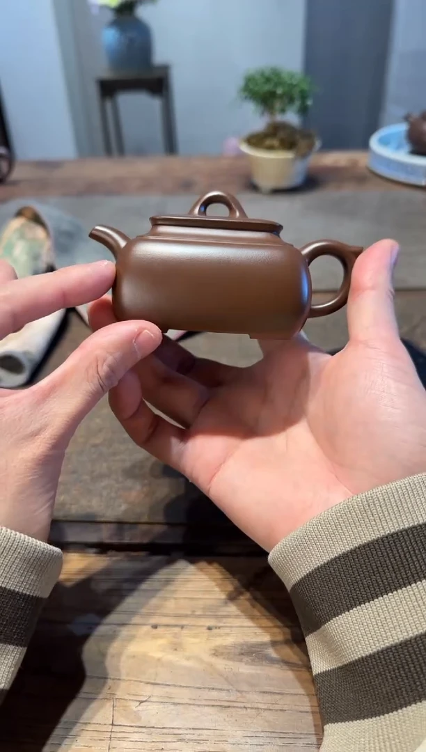 茶壶紫砂用****5长四方 紫砂壶