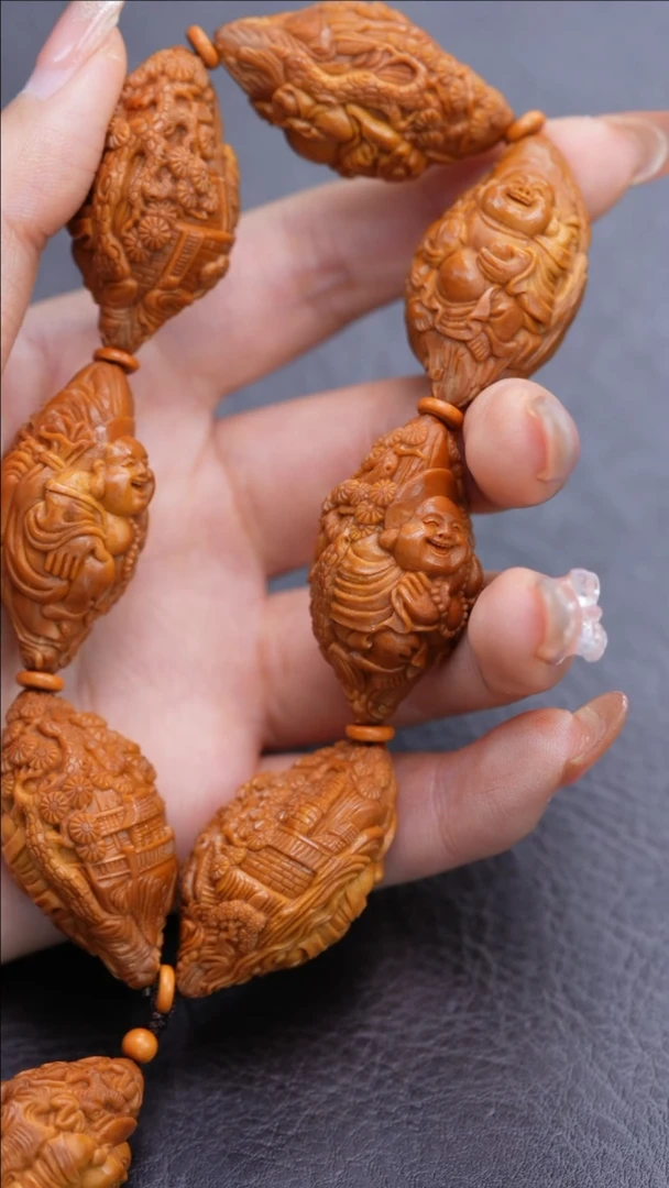 手串/手链橄榄核瘦**电橄榄核