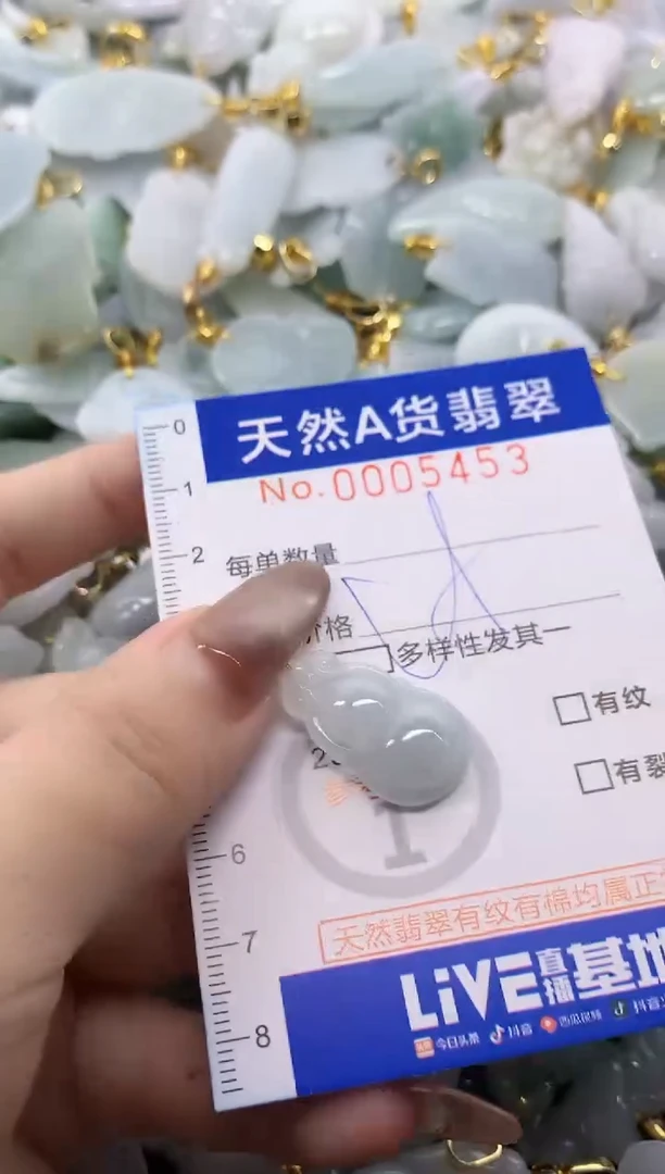 翡翠未镶嵌颈饰天然A货翡翠