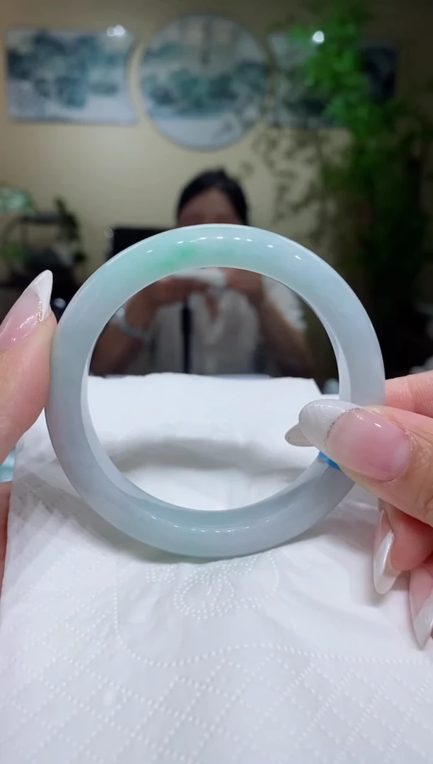 未镶嵌手镯翡翠圈口56.5