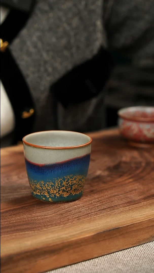 【闪购商品】瓷片钧瓷茶器茶具746