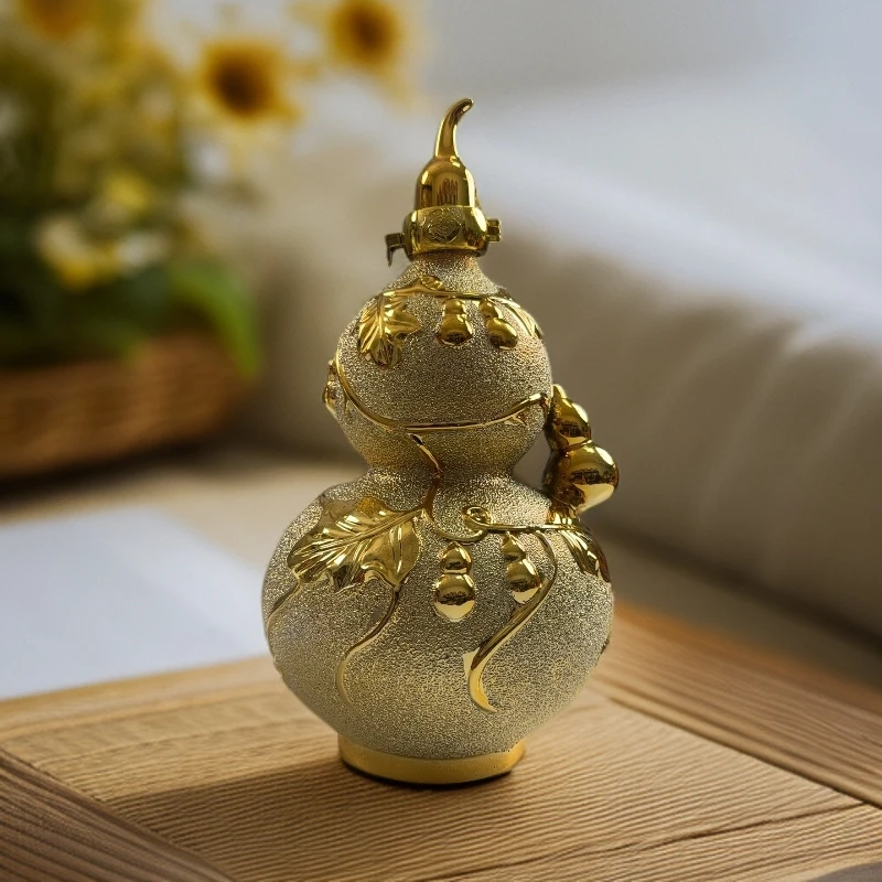 华皖福禄葫芦酒【42度】固态发酵五种粮食酿造浓香型白酒42度1500ml
