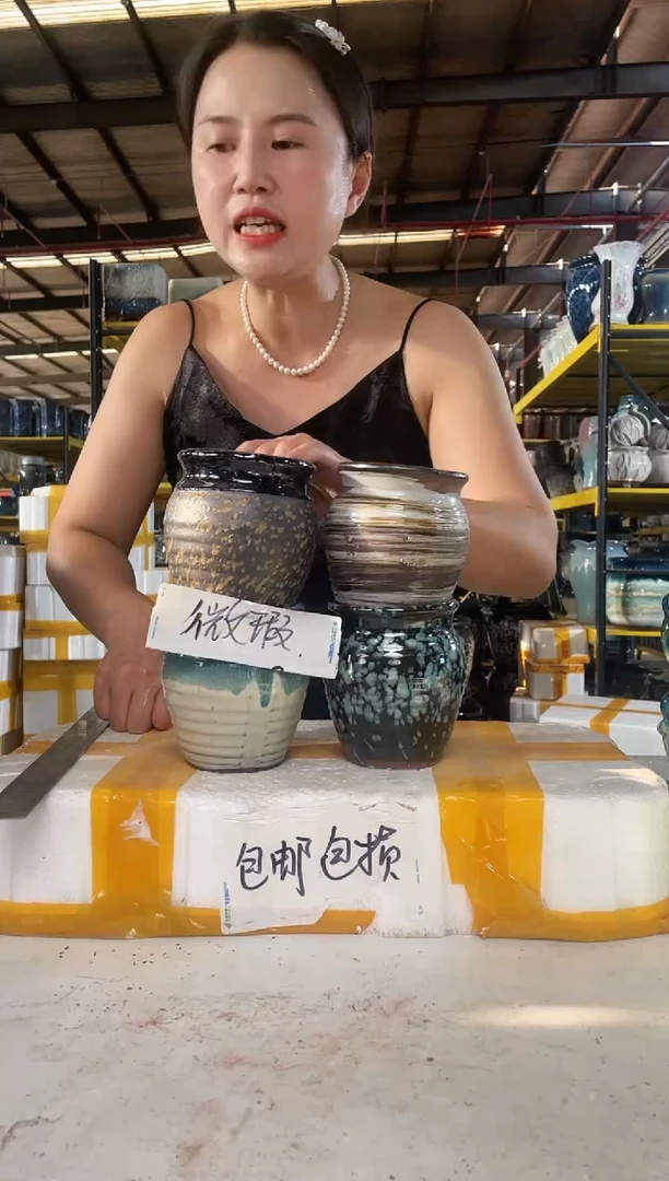 宜兴紫砂粗陶花盆10/12