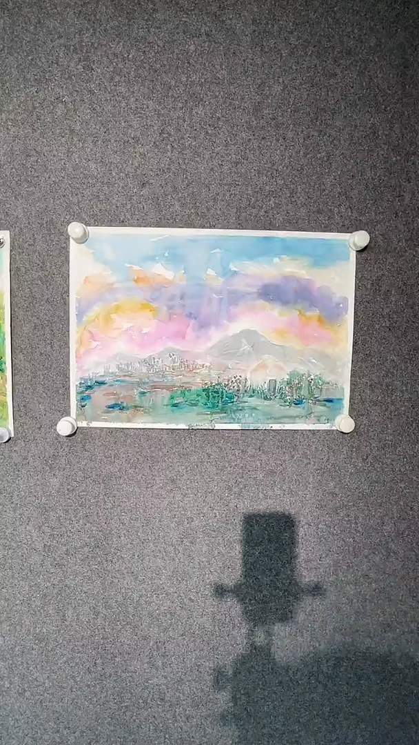国画段益雄老师水彩