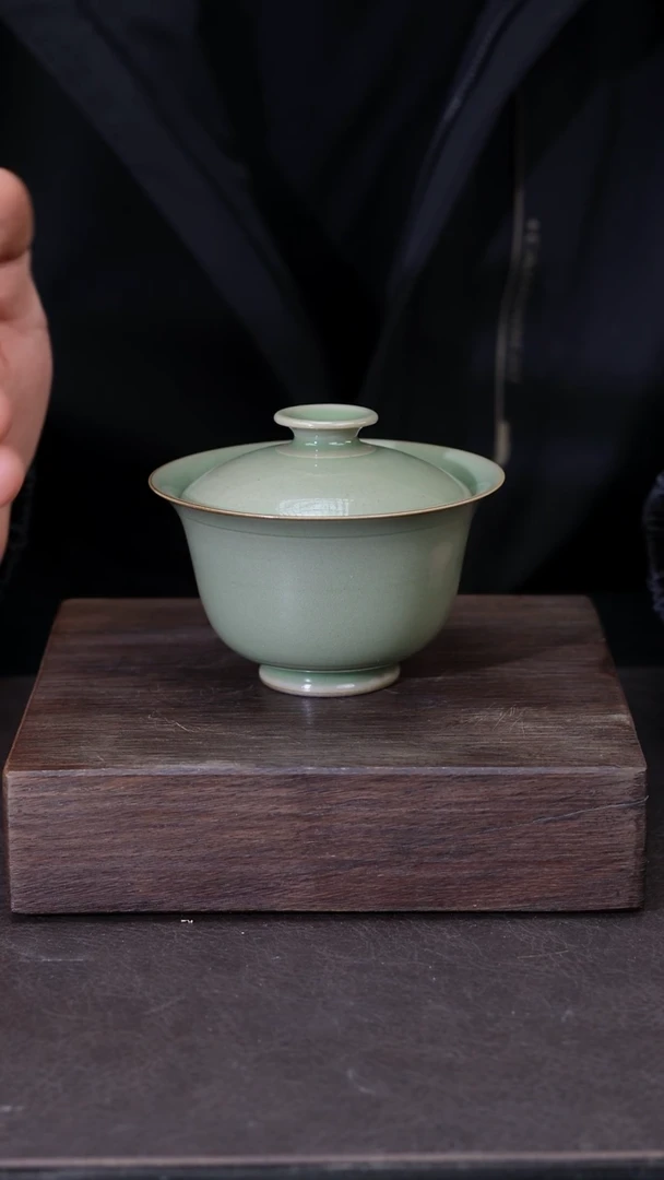 【闪购商品】其他素面元宝两才盖碗 福利
