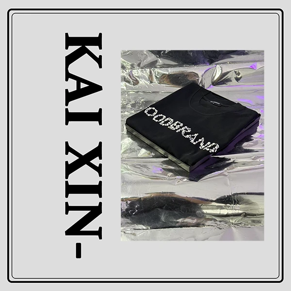 【53号链接珠片标语】【开心严选】2137男女设计师速干宽松T恤