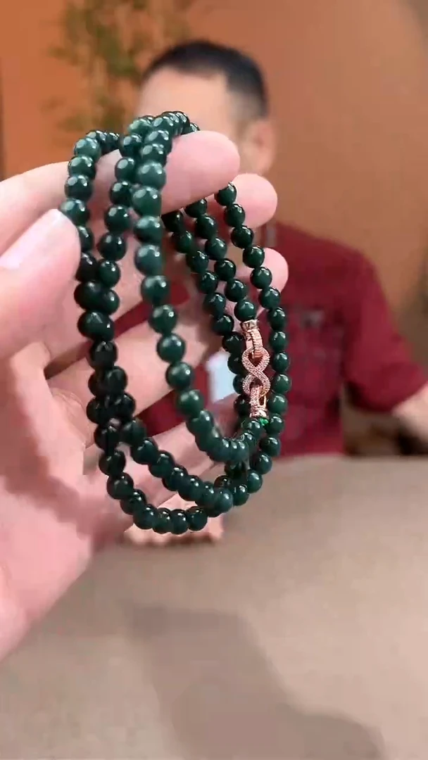 和田玉未镶嵌项链天然和田玉多样性发货10041