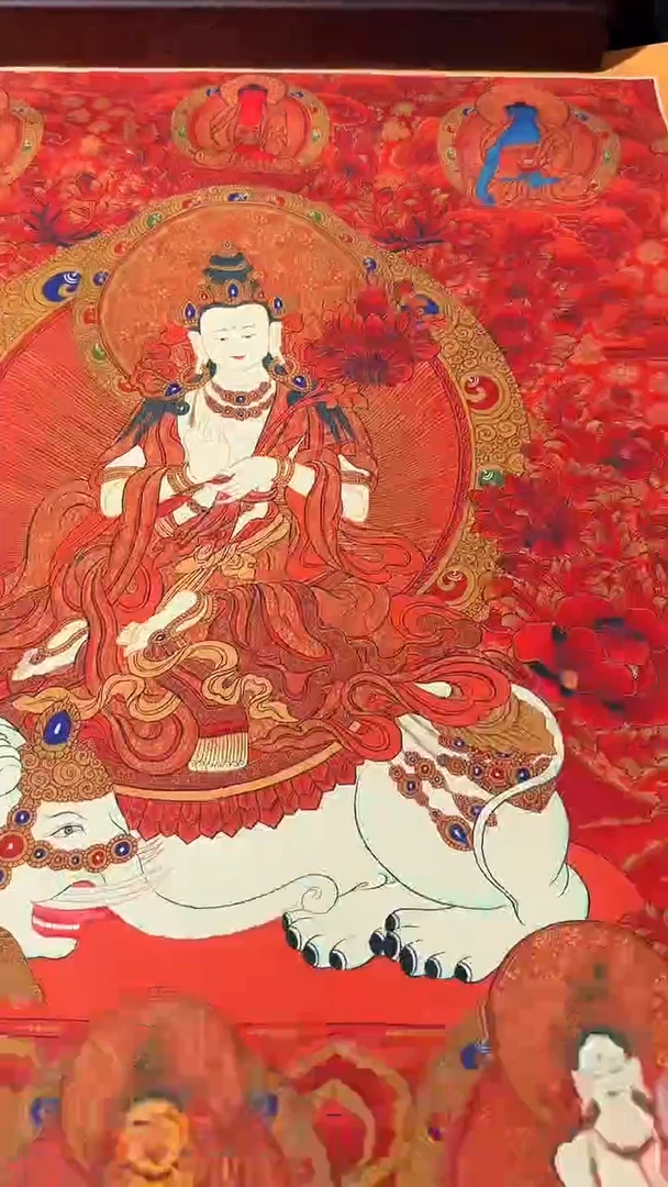 卷轴画藏式珍藏彩绘艺术馆172