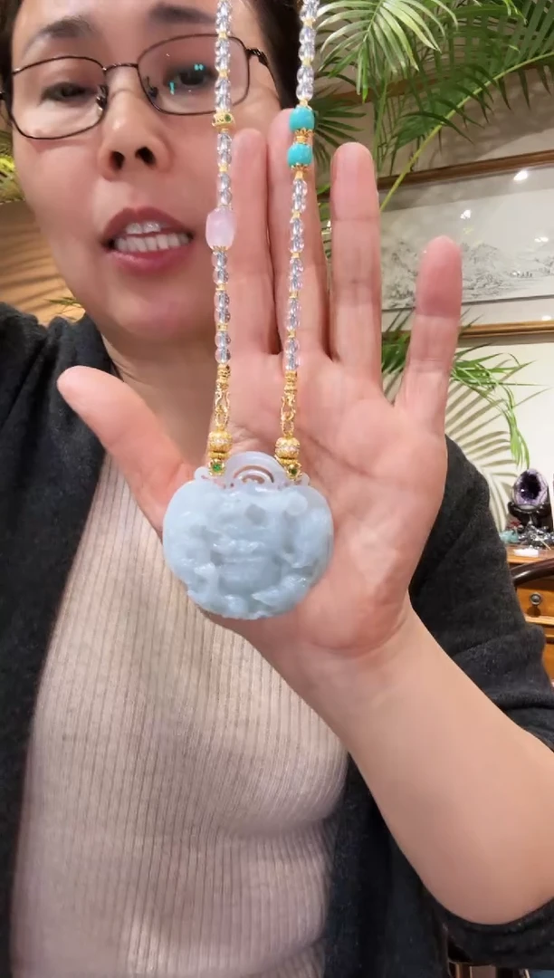 【闪购商品】翡翠颈饰未镶嵌国风