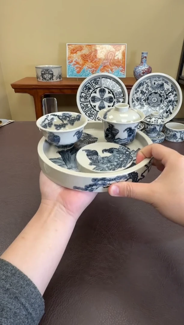 高****丶苦禅四件套【壶承+马蹄+压手+盖置】