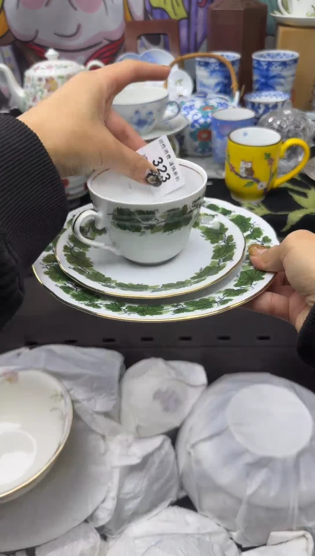 瓷片青*大漂亮甄选瓷器甄选323