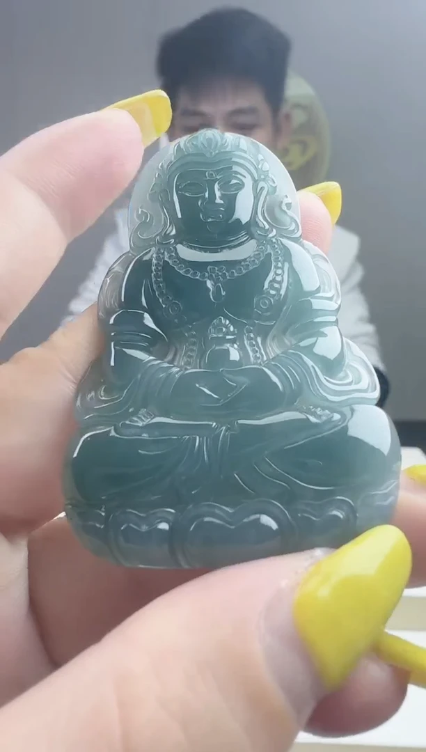 颈饰未镶嵌翡翠天然A货翡翠  多样性随机发其一