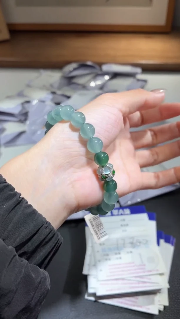未镶嵌手链翡翠手链