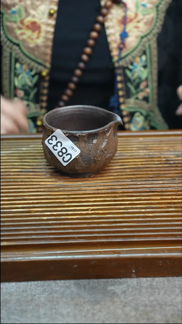 万古烧粗陶手工茶具
