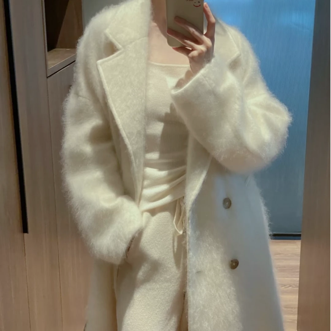 001-050时尚慵懒风秋冬羊绒拉绒按照号码下单大衣集合001冬季