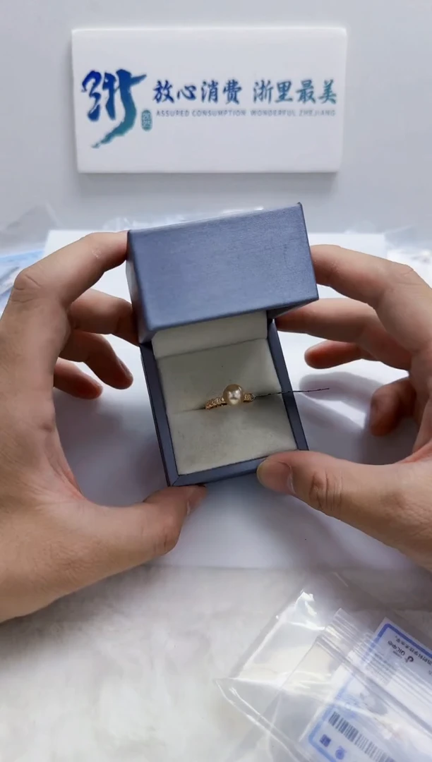 银S925镶嵌海水珍珠DA a452 珍珠8