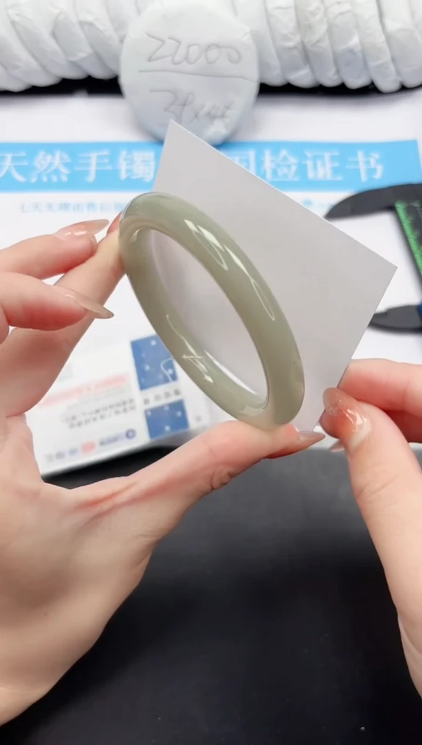 未镶嵌手镯石英质玉133-58.6DY