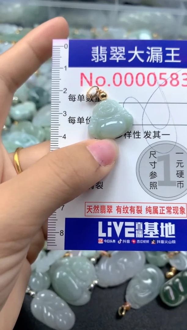 颈饰未镶嵌翡翠583