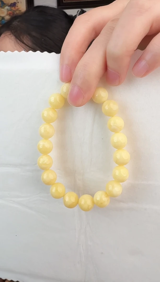 手链琥珀未镶嵌蜜蜡手串