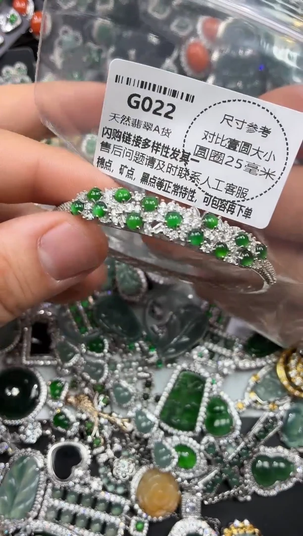 颈饰未镶嵌翡翠G022手镯