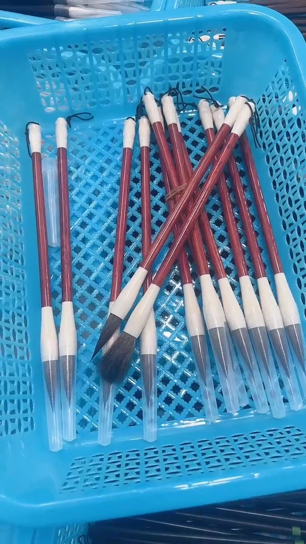 出锋4.2的鼠须毛笔26.8元2支