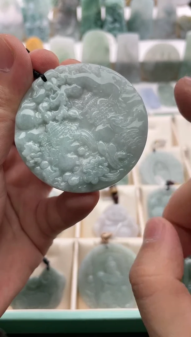 【闪购商品】翡翠颈饰未镶嵌..../2/12/ 49