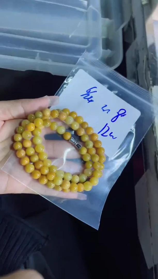 定制翡翠未镶嵌爱****。珠串
