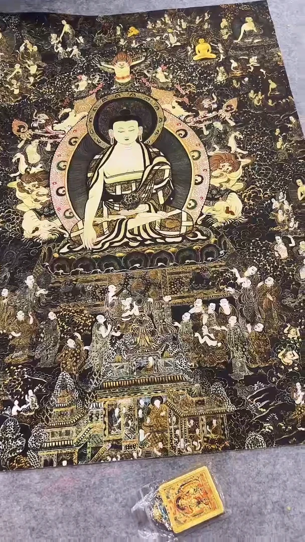 卷轴画111唐卡16001