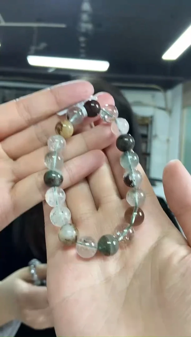 【闪购商品】水晶手串未镶嵌多样性发其一颜色微差