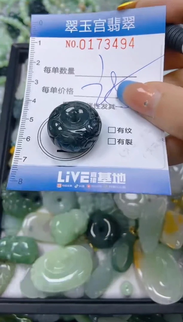 翡翠未镶嵌颈饰闪购0173494