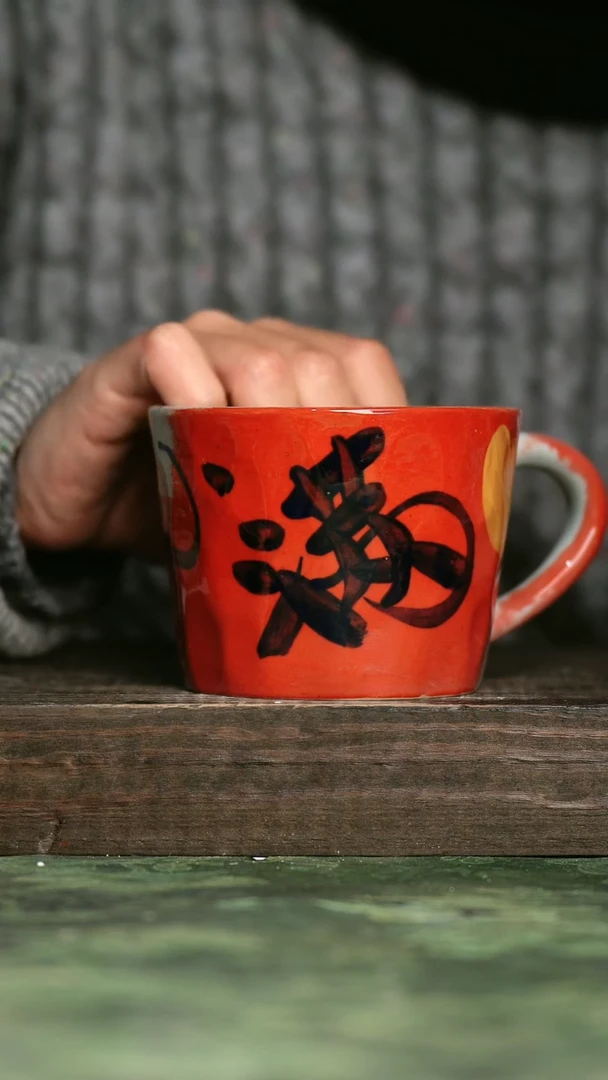 【闪购商品】青诗集手工手绘瓷器