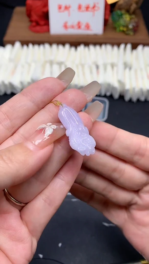 【闪购商品】翡翠吊坠(不含链)18K金镶嵌MS155019