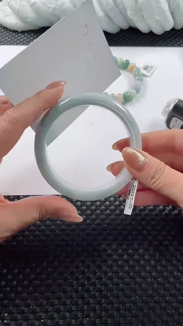 未镶嵌手镯翡翠基地发货H 9330  61+