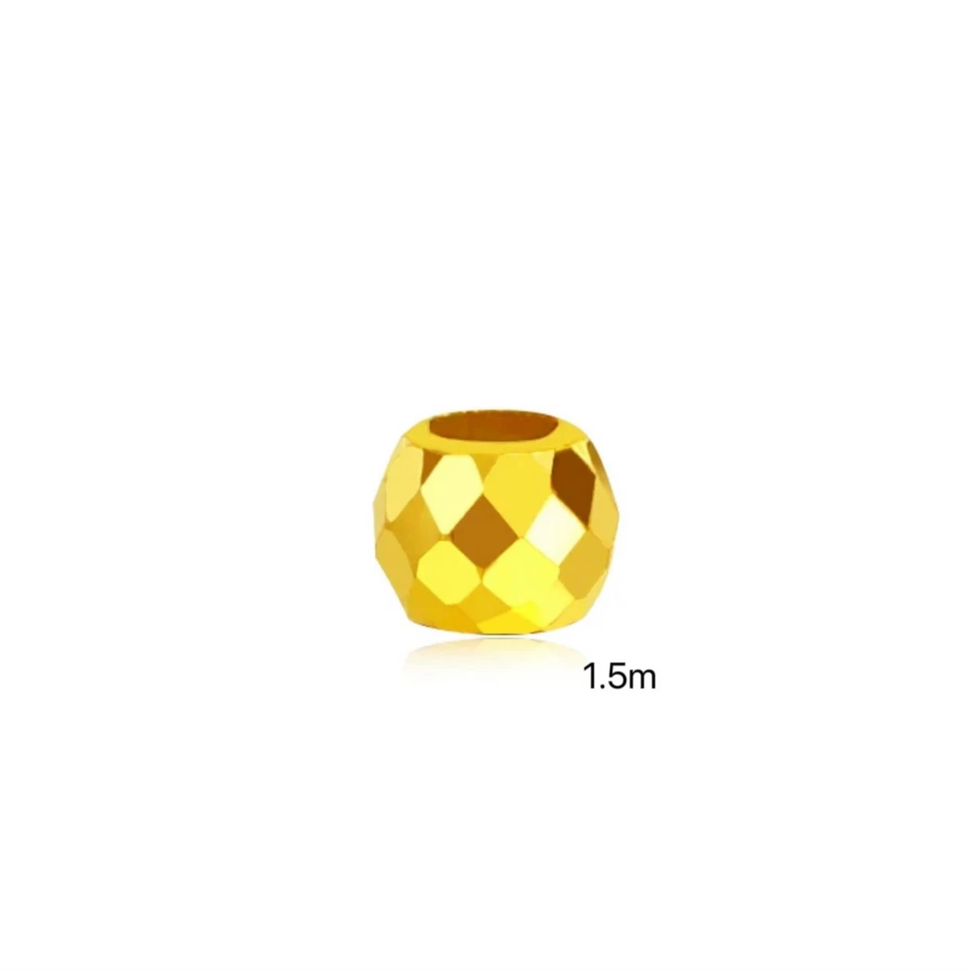 【老王黄金】足金999  1.5mm蹦迪珠 H0092  PAZ350