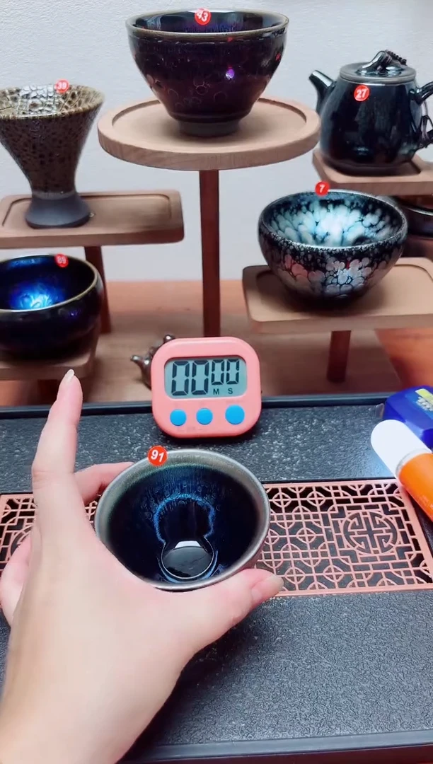 茶盏F**狼91号建盏工匠茶器