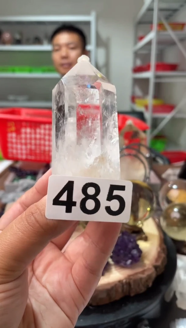 未镶嵌水晶大型摆件（非配饰）白水晶柱子485