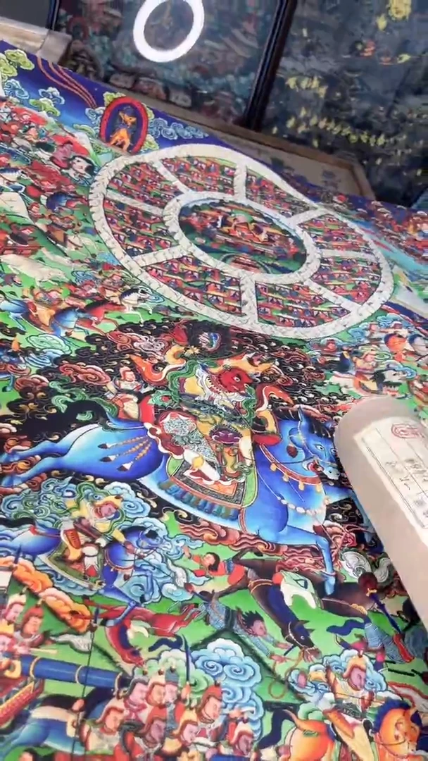 卷轴画卷轴画唐卡玖忆唐卡26